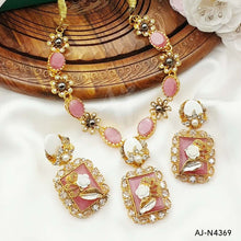 Zircon Necklace Set AJ-N4369
