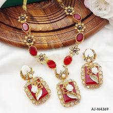 Zircon Necklace Set AJ-N4369