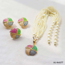 Party Wear Necklace Set AJ-N4377